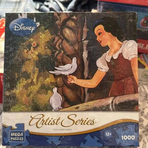 Disney Mega Puzzle Artist Series Snow White 1000 PC New Sealed